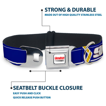 Chase Elliott #9 Car Scheme Seatbelt Buckle Dog Collar