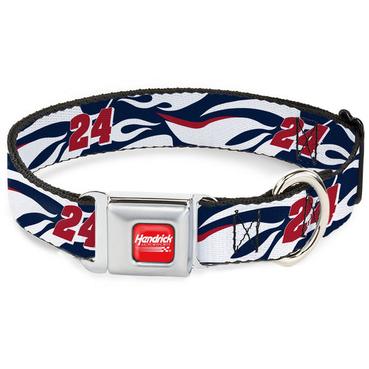 William Byron #24 Car Scheme Seatbelt Buckle Dog Collar