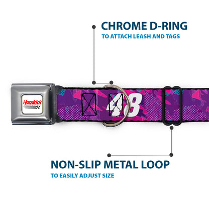Alex Bowman #48 Car Scheme Seatbelt Buckle Dog Collar
