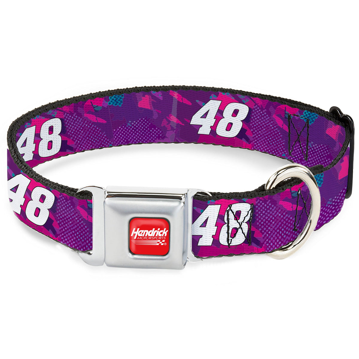 Alex Bowman #48 Car Scheme Seatbelt Buckle Dog Collar