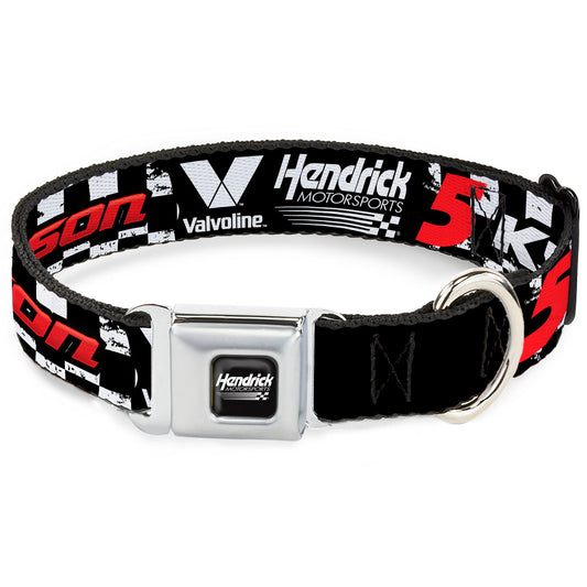 Kyle Larson #5 Valvoline Hendrick Motorsports Logo Seatbelt Buckle Dog Collar