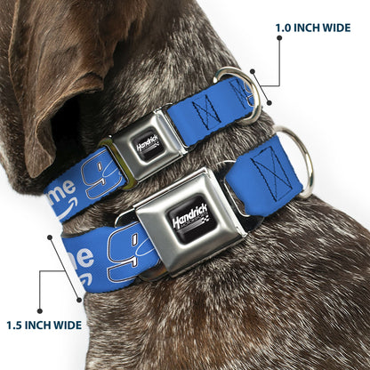 Chase Elliott #9 Autograph Prime Logo Seatbelt Buckle Dog Collar