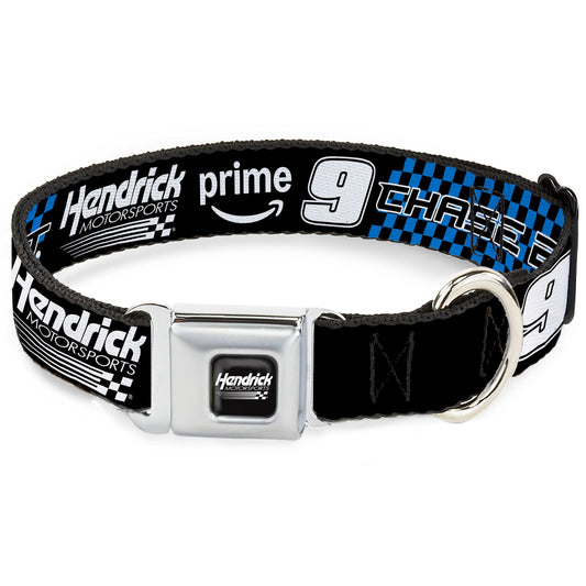 Chase Elliott #9 Prime Hendrick Motorsports Logo Seatbelt Buckle Dog Collar