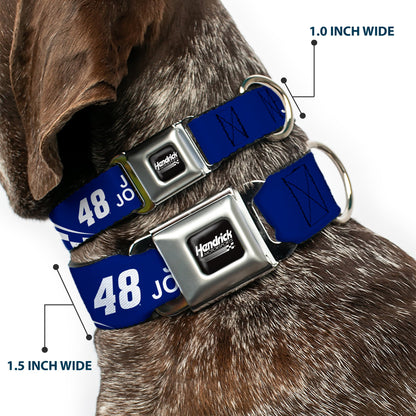 Jimmie Johnson #48 Lowe's Seatbelt Buckle Dog Collar
