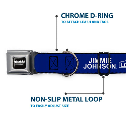 Jimmie Johnson #48 Lowe's Seatbelt Buckle Dog Collar