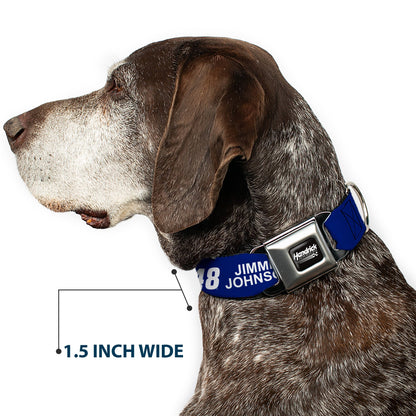 Jimmie Johnson #48 Lowe's Seatbelt Buckle Dog Collar