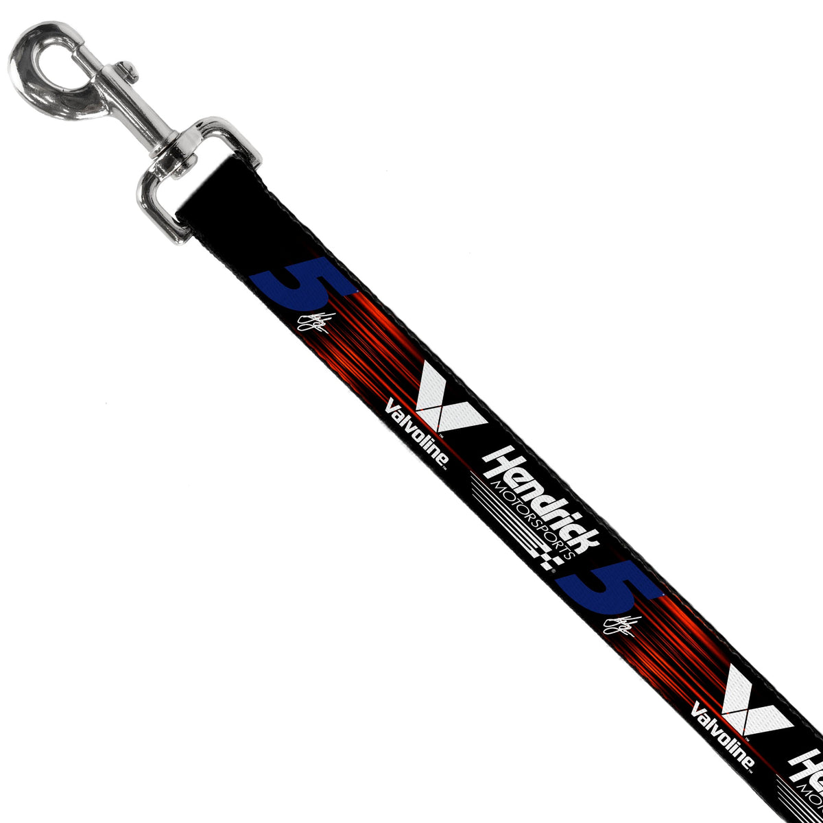 Kyle Larson #5 Autograph Valvoline Hendrick Motorsports Logo Dog Leash