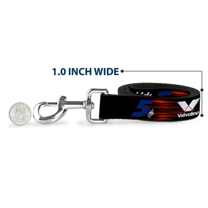Kyle Larson #5 Autograph Valvoline Hendrick Motorsports Logo Dog Leash