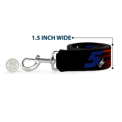 Kyle Larson #5 Autograph Valvoline Hendrick Motorsports Logo Dog Leash