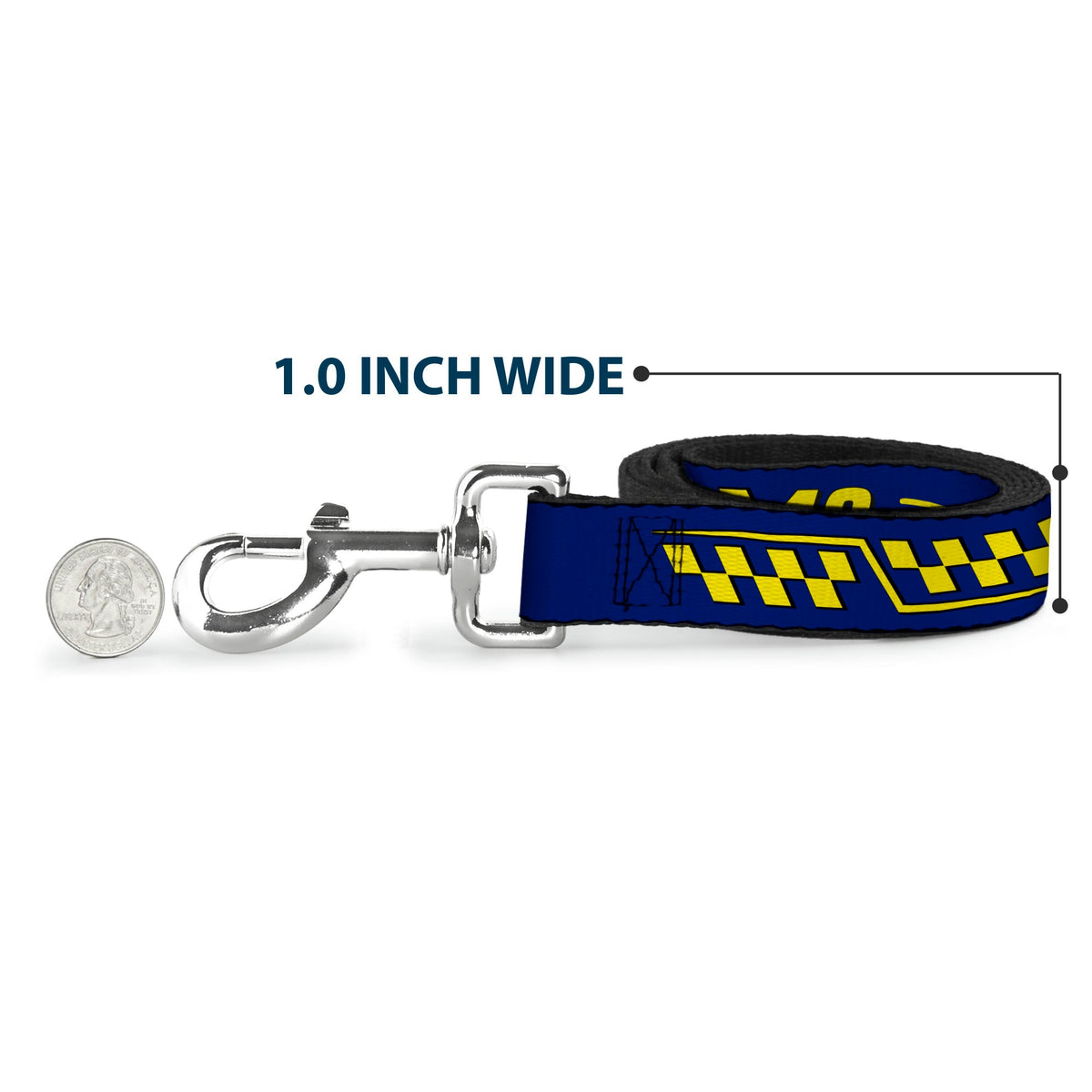 Jimmie Johnson #48 Autograph Checker Dog Leash