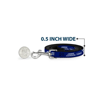 Jimmie Johnson #48 Lowe's Logo Checker Dog Leash