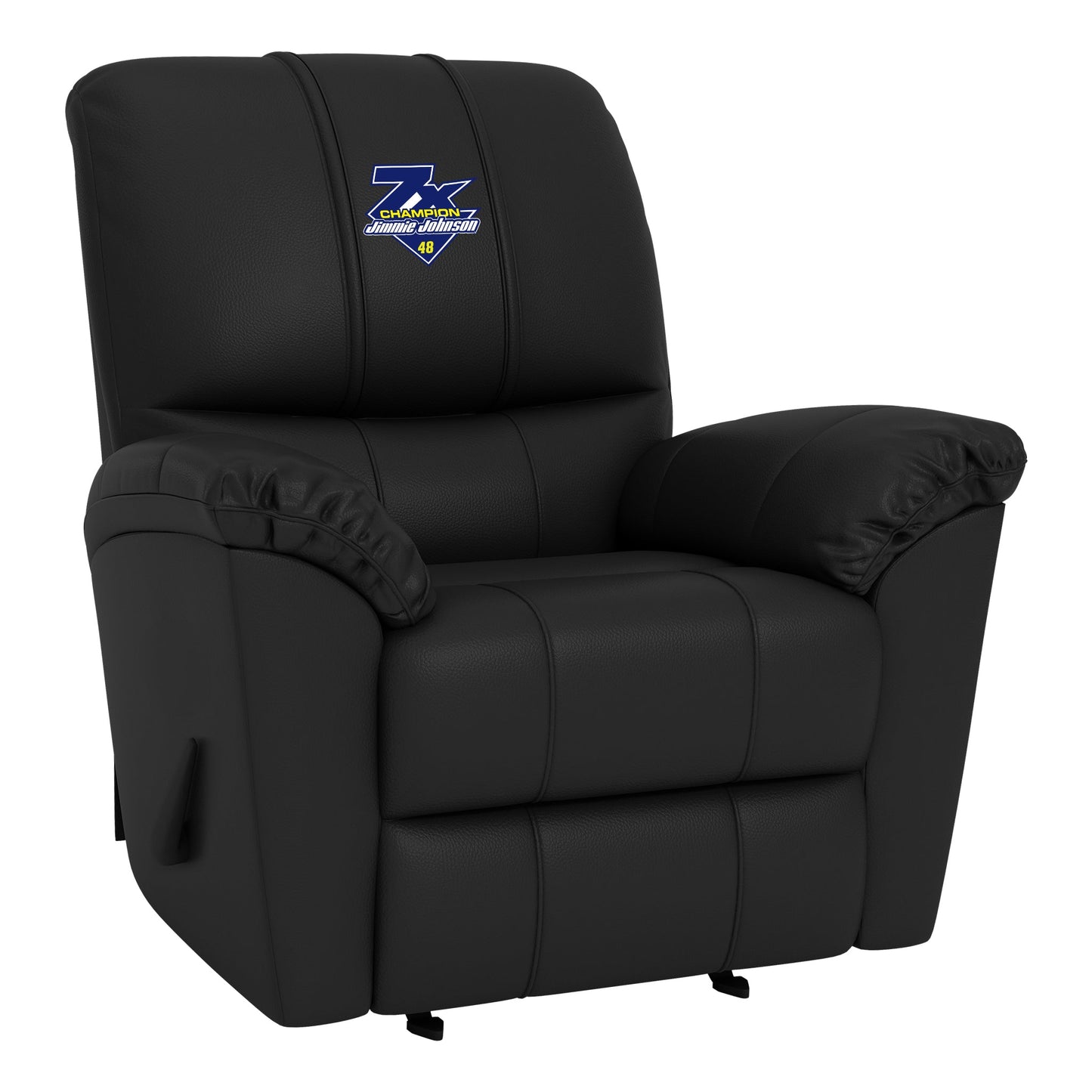 Freedom Rocker Recliner with Jimmie Johnson 7 Time Champion Logo