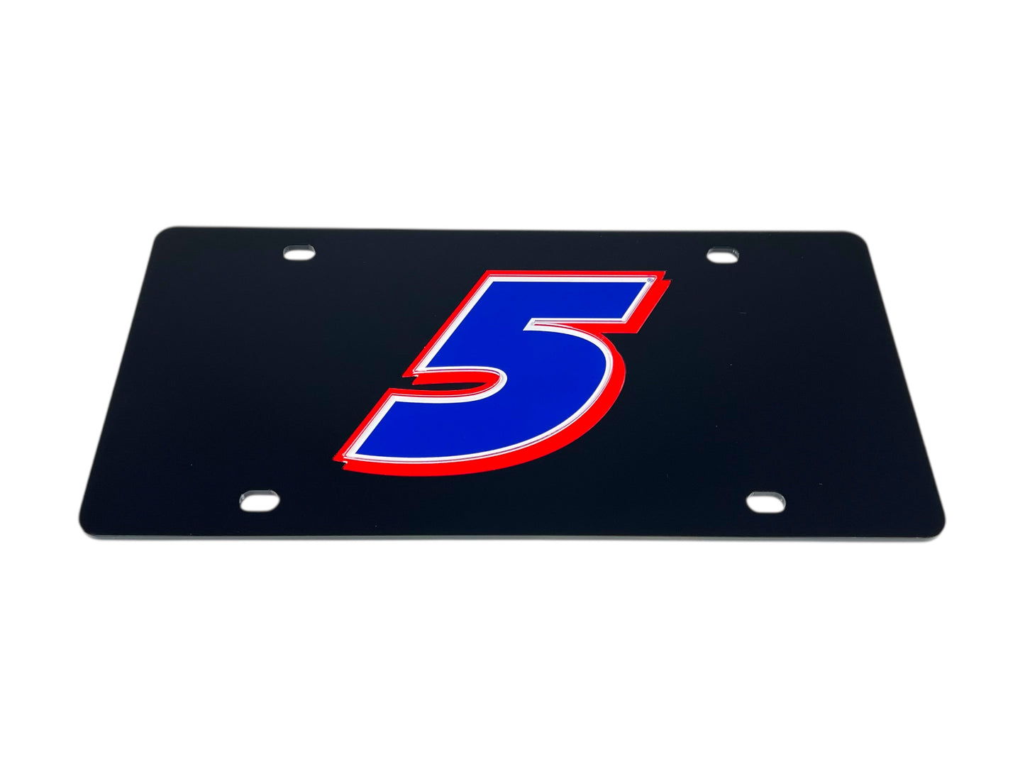 Kyle Larson #5 HendrickCars.com Acrylic License Plate