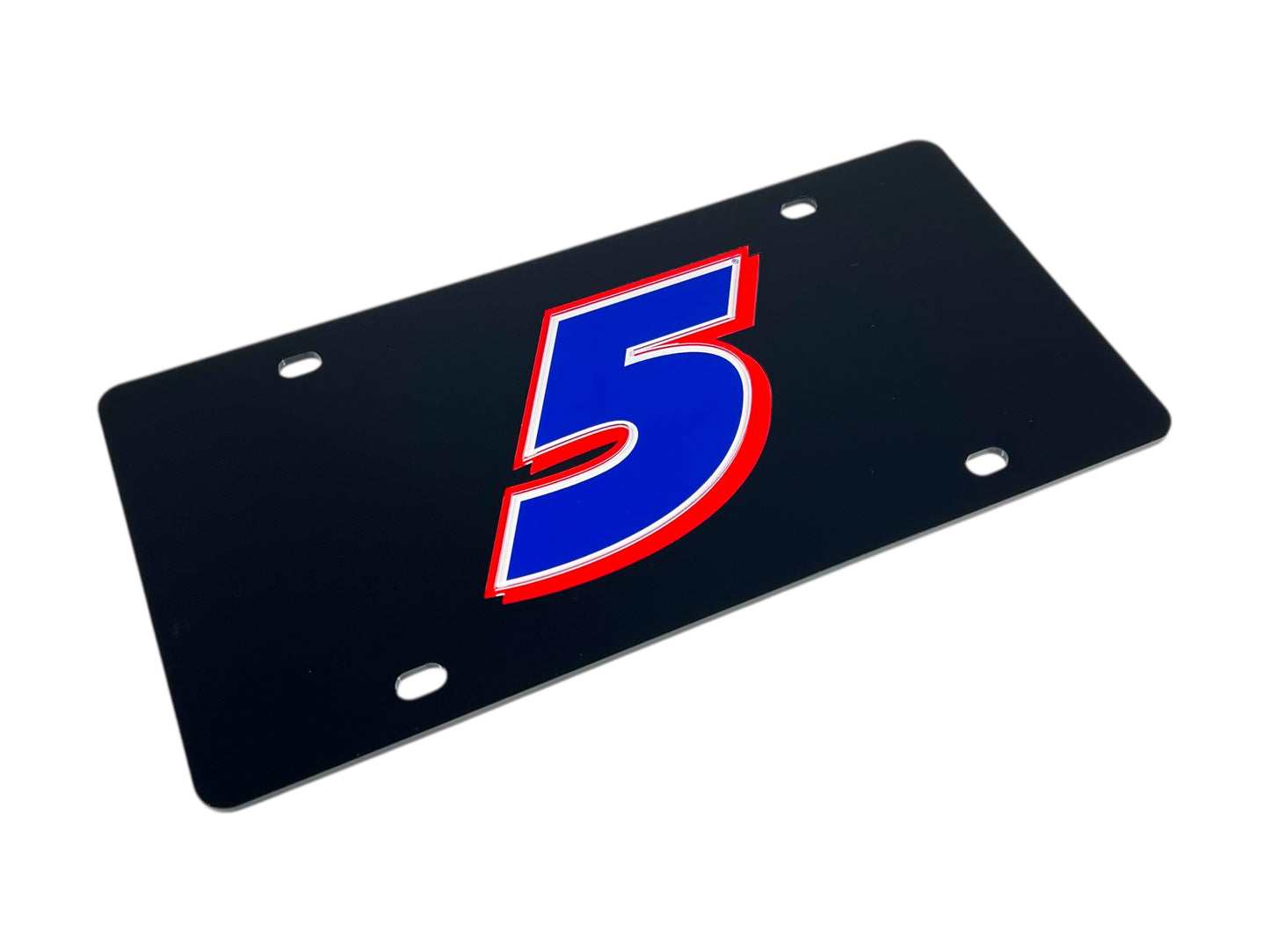 Kyle Larson #5 HendrickCars.com Acrylic License Plate