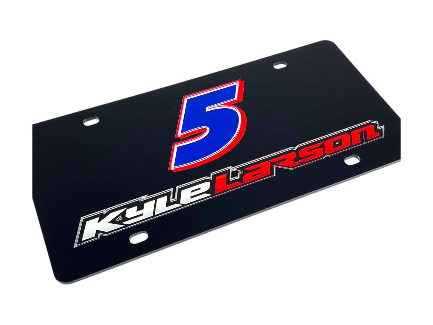 Kyle Larson #5 HendrickCars.com Acrylic License Plate