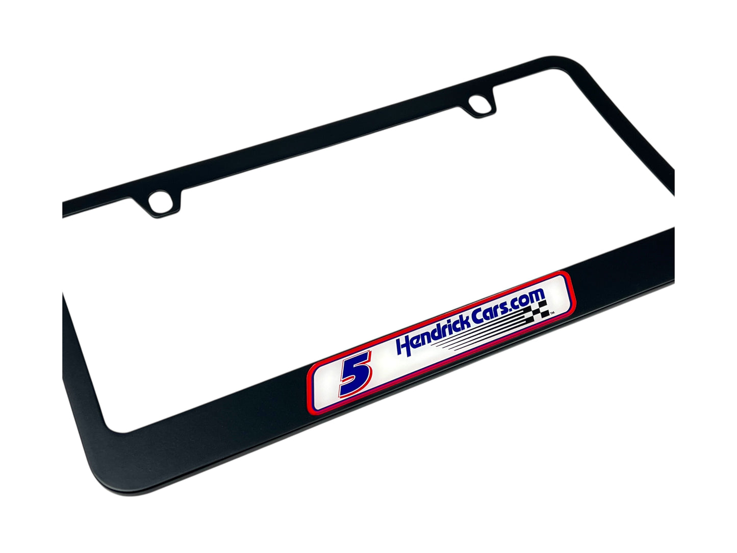 Kyle Larson #5 HendrickCars.com Black License Plate Frame