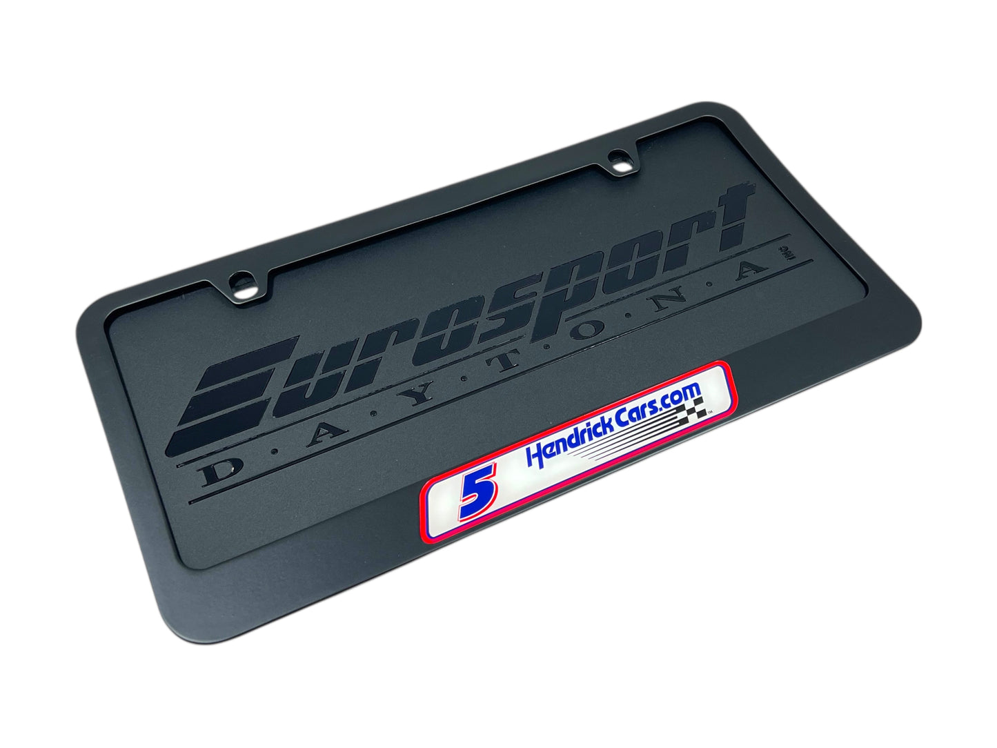 Kyle Larson #5 HendrickCars.com Black License Plate Frame