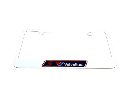 Kyle Larson #5 Valvoline White License Plate Frame