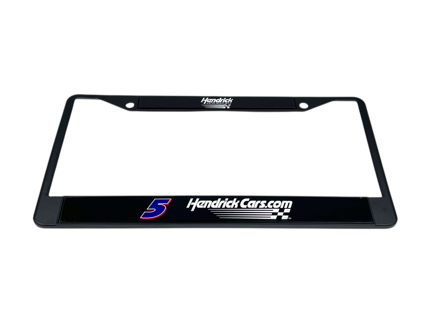Kyle Larson #5 HendrickCars.com Black License Plate Frame