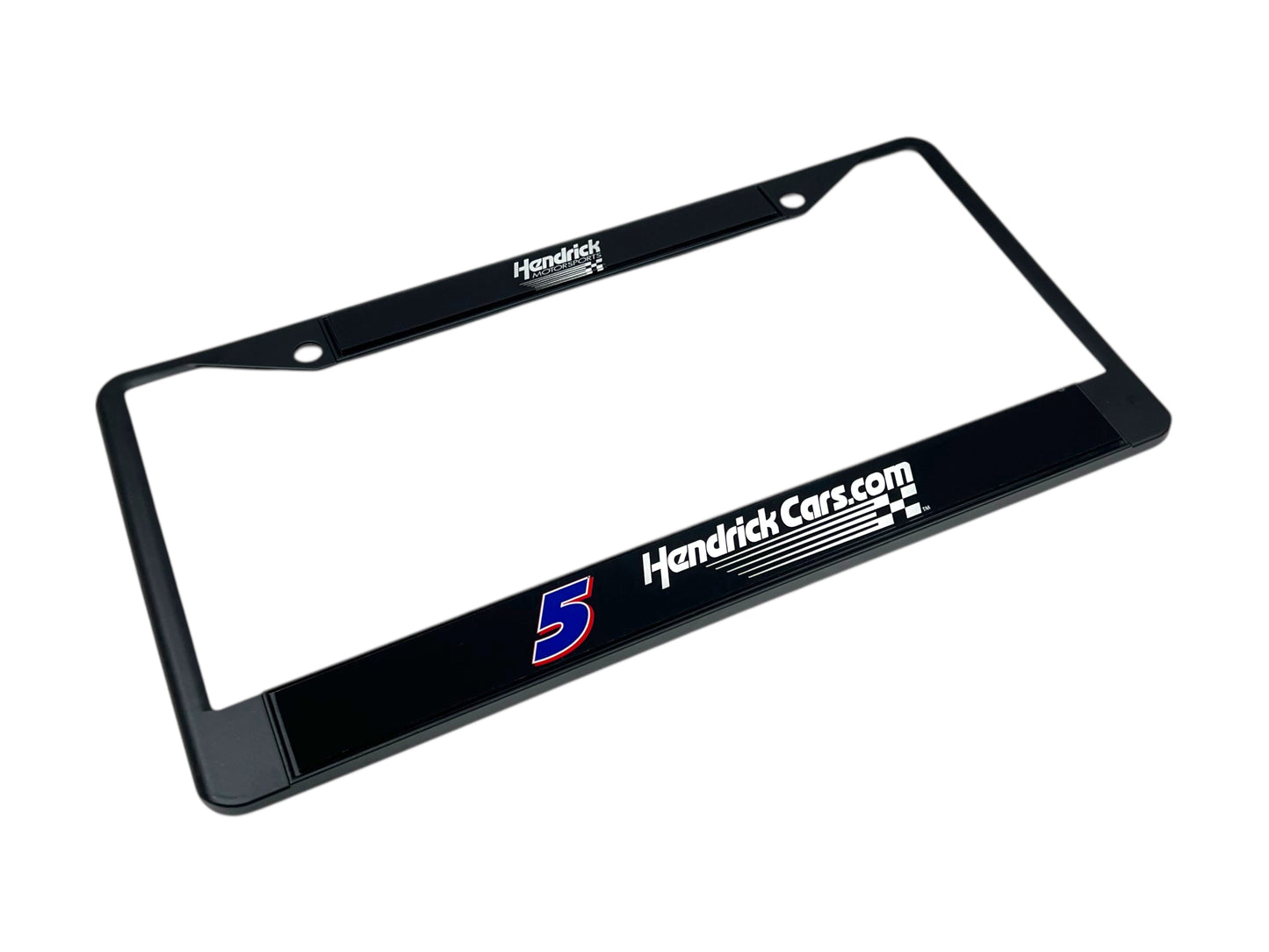 Kyle Larson #5 HendrickCars.com Black License Plate Frame