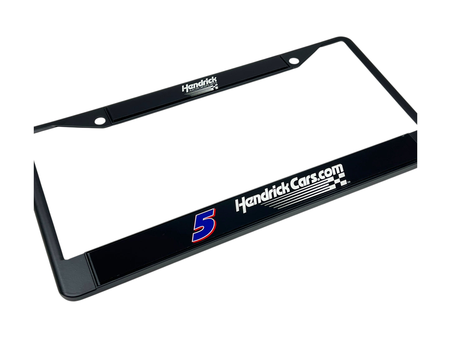 Kyle Larson #5 HendrickCars.com Black License Plate Frame