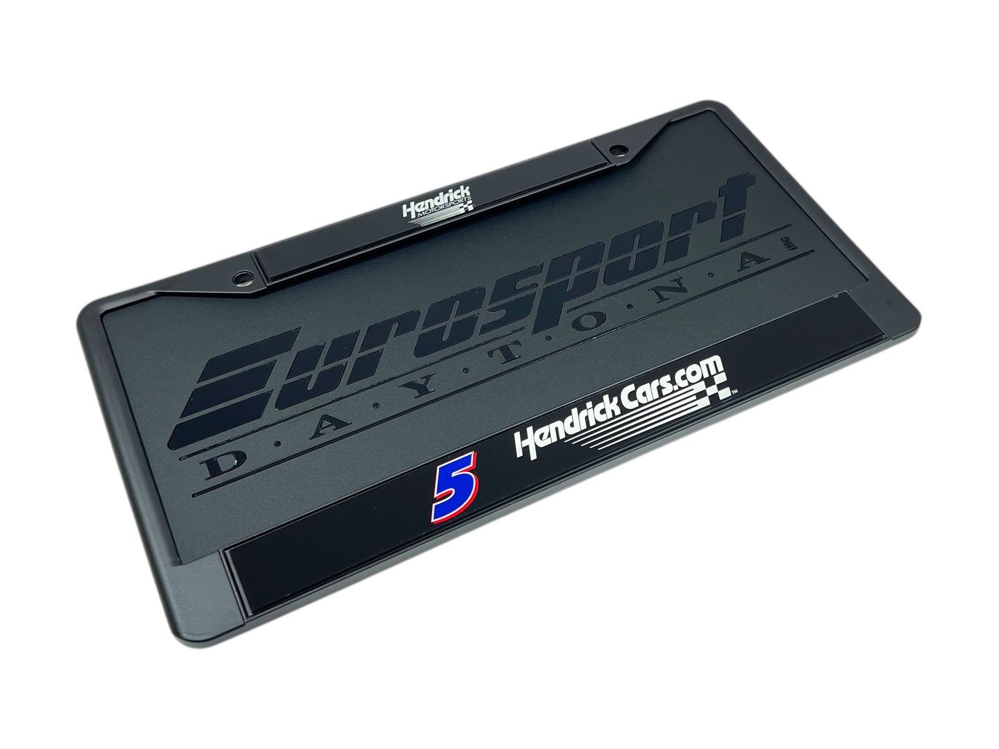 Kyle Larson #5 HendrickCars.com Black License Plate Frame