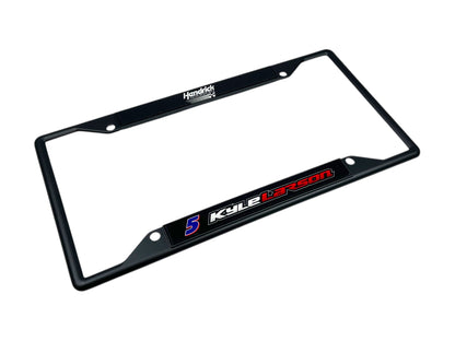 Kyle Larson #5 HendrickCars.com Name Rail Black License Plate Frame