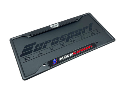 Kyle Larson #5 HendrickCars.com Name Rail Black License Plate Frame