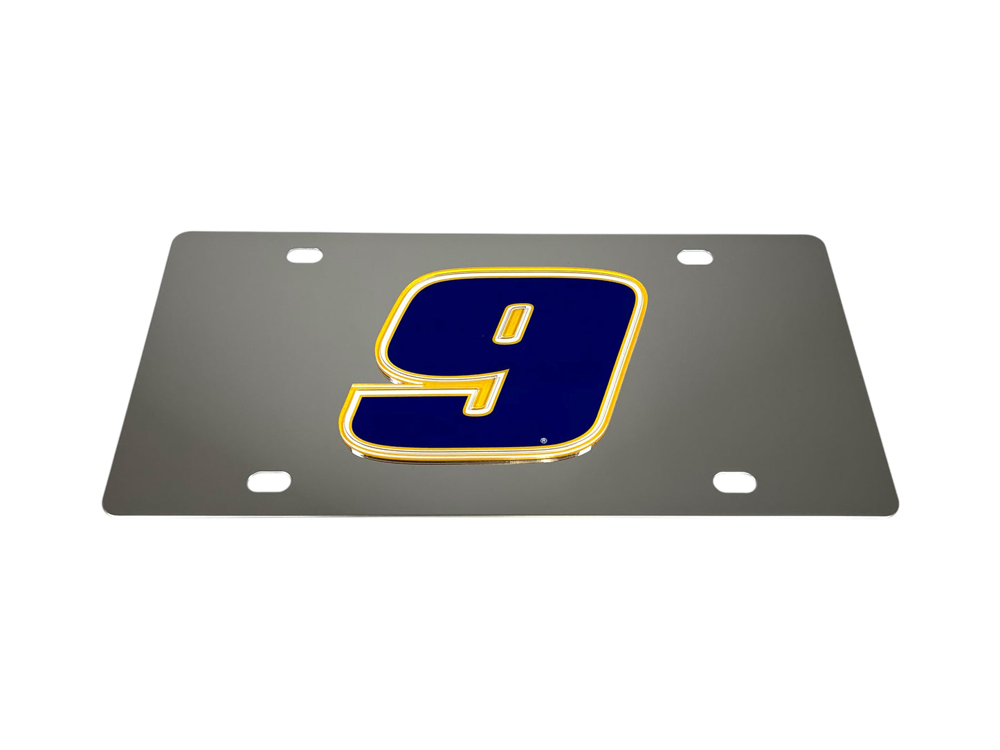Chase Elliott #9 NAPA Stainless Steel License Plate