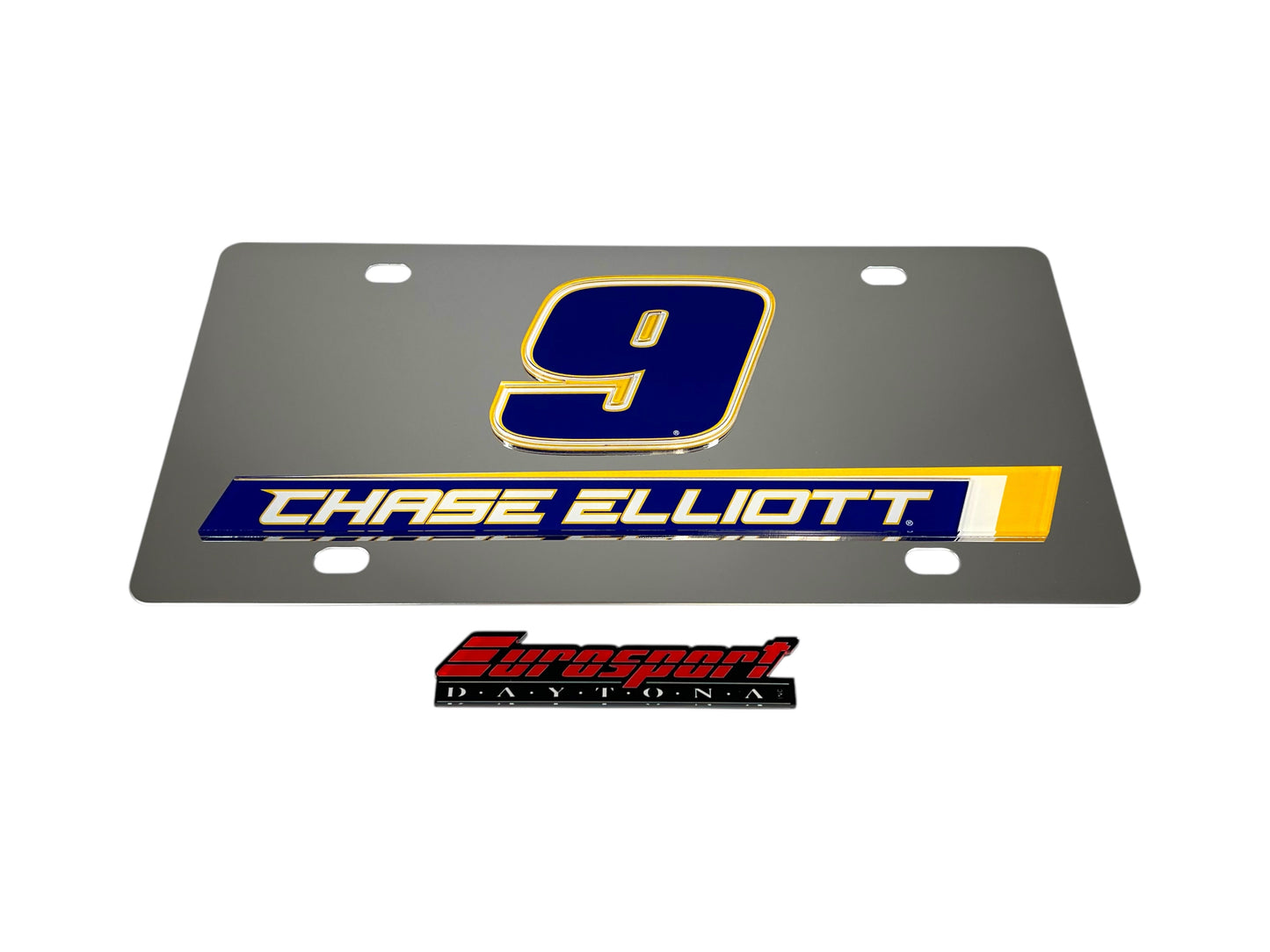 Chase Elliott #9 NAPA Stainless Steel License Plate