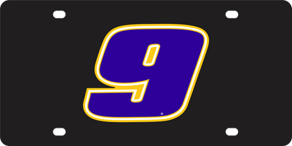 Chase Elliott #9 NAPA Acrylic License Plate