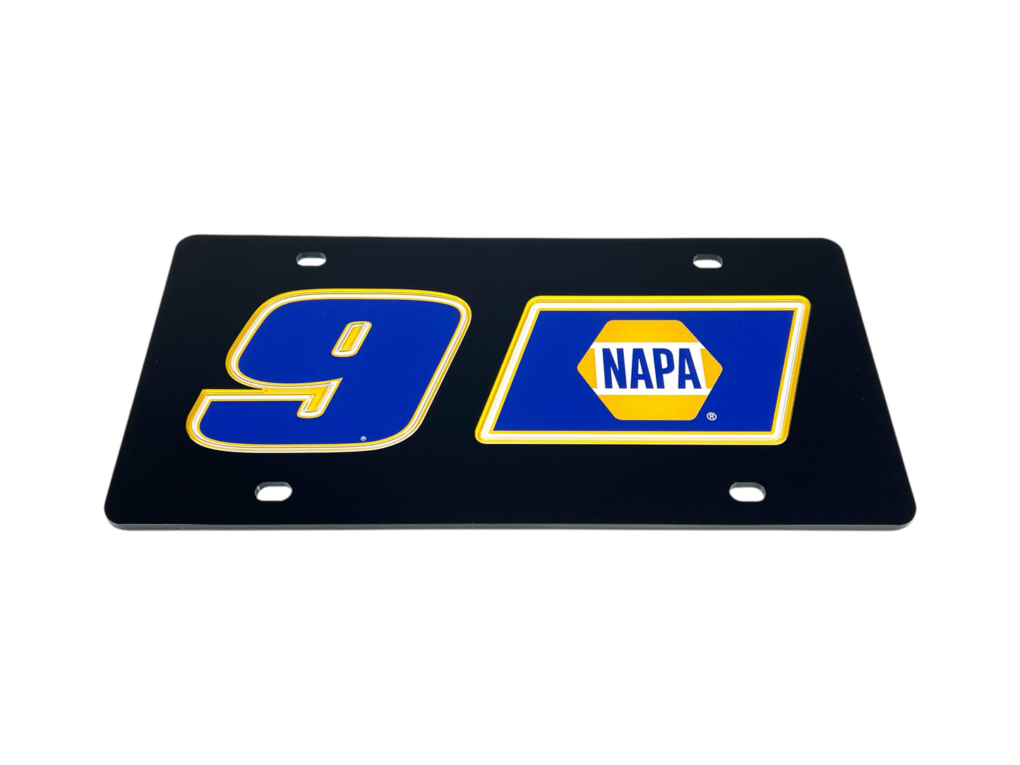 Chase Elliott #9 NAPA Acrylic License Plate
