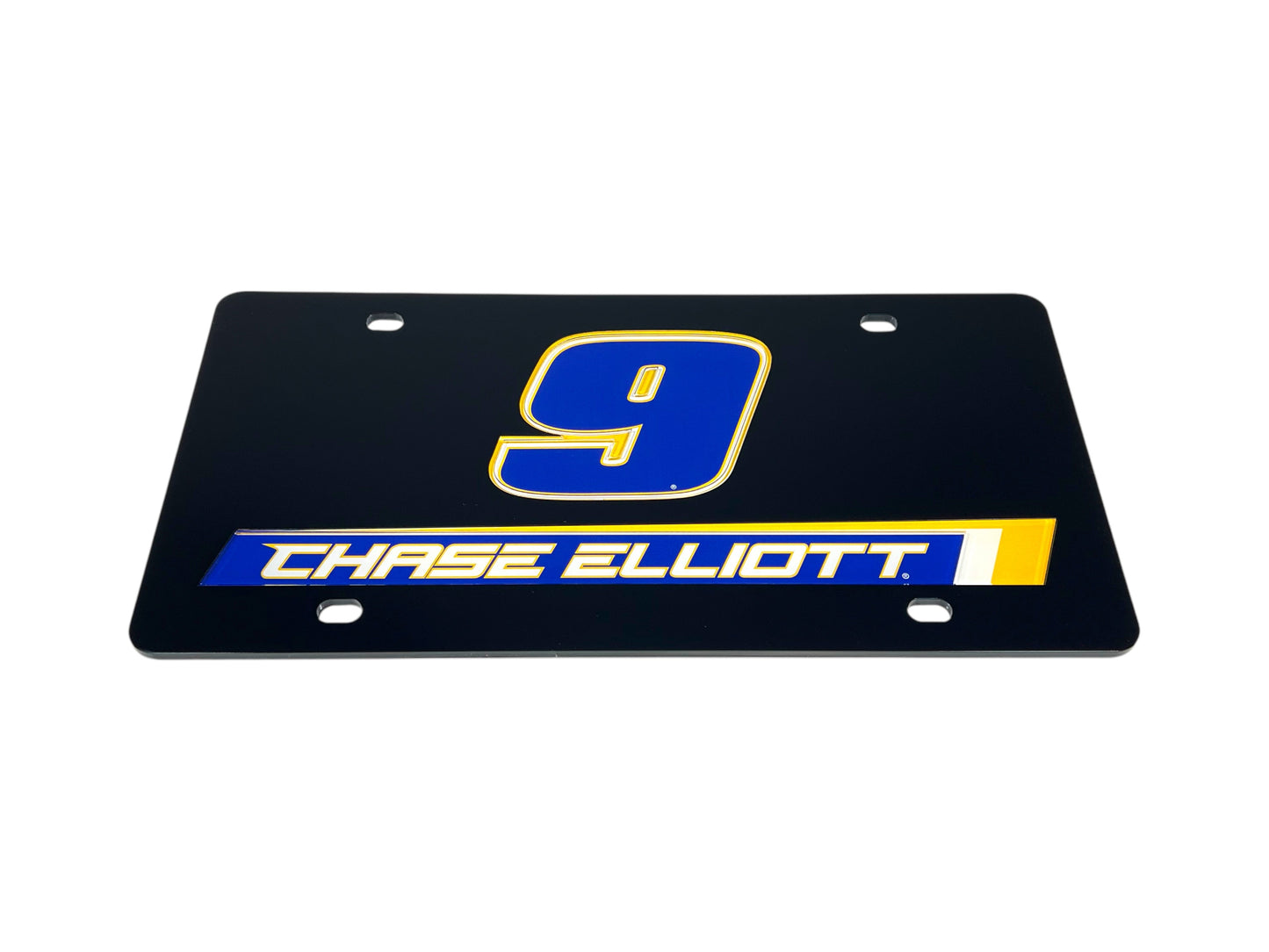 Chase Elliott #9 NAPA Name Rail Acrylic License Plate