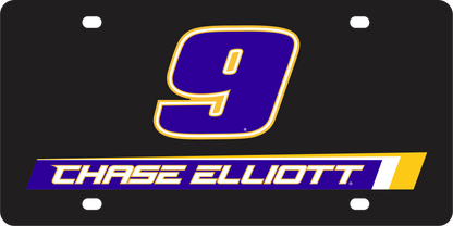 Chase Elliott #9 NAPA Name Rail Acrylic License Plate