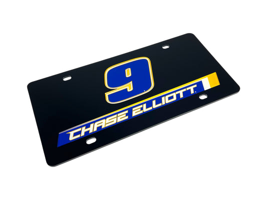 Chase Elliott #9 NAPA Name Rail Acrylic License Plate