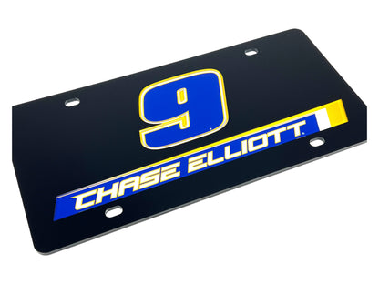 Chase Elliott #9 NAPA Name Rail Acrylic License Plate