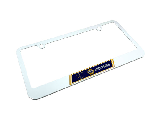 Chase Elliott #9 NAPA White License Plate Frame