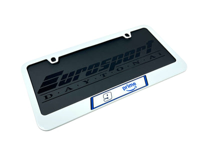 Chase Elliott #9 Amazon Prime White License Plate Frame