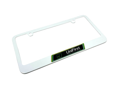 Chase Elliott #9 UniFirst White License Plate Frame