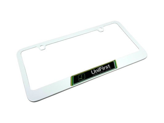 Chase Elliott #9 UniFirst White License Plate Frame