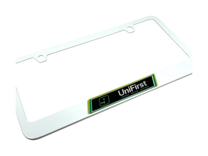 Chase Elliott #9 UniFirst White License Plate Frame