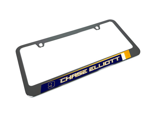 Chase Elliott #9 NAPA Chrome License Plate Frame