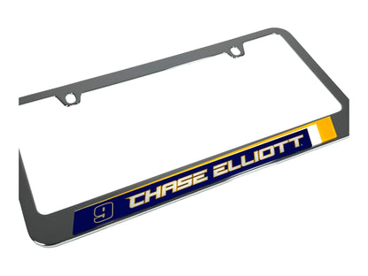 Chase Elliott #9 NAPA Chrome License Plate Frame