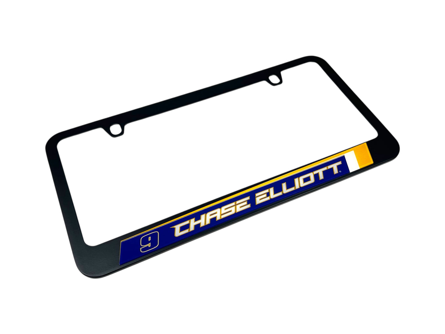 Chase Elliott #9 NAPA Name Rail Black License Plate Frame