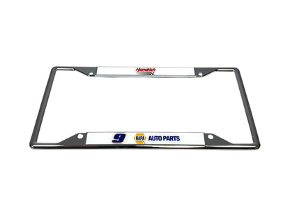 Chase Elliott #9 NAPA Chrome License Plate Frame