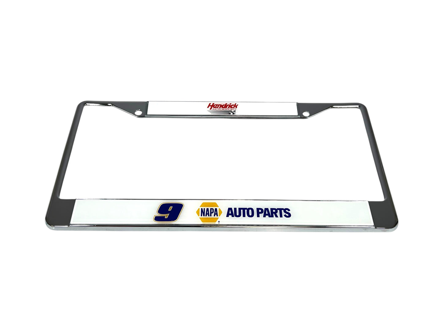 Chase Elliott #9 NAPA Chrome License Plate Frame