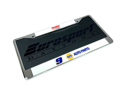 Chase Elliott #9 NAPA Chrome License Plate Frame