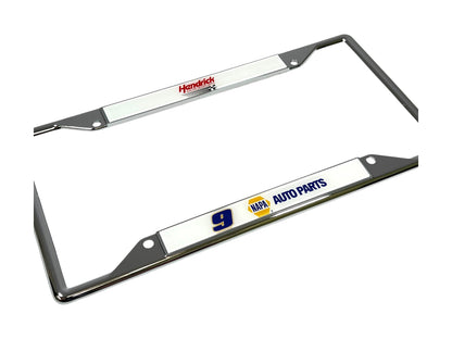 Chase Elliott #9 NAPA Chrome License Plate Frame