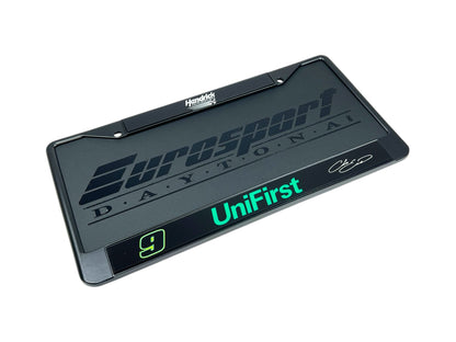 Chase Elliott #9 UniFirst Black License Plate Frame