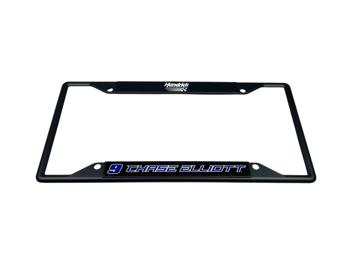 Chase Elliott #9 NAPA Name Rail Black License Plate Frame